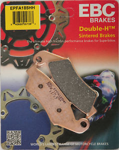 EBC Brakes EPFA Sintered Fast Street and Trackday Pads Front - EPFA185HH EBC Brakes EPFA Sintered Fast Street and Trackday Pads Front - EPFA185HH